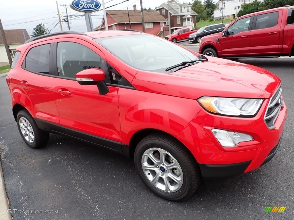 Race Red 2022 Ford EcoSport SE 4WD Exterior Photo #144687477