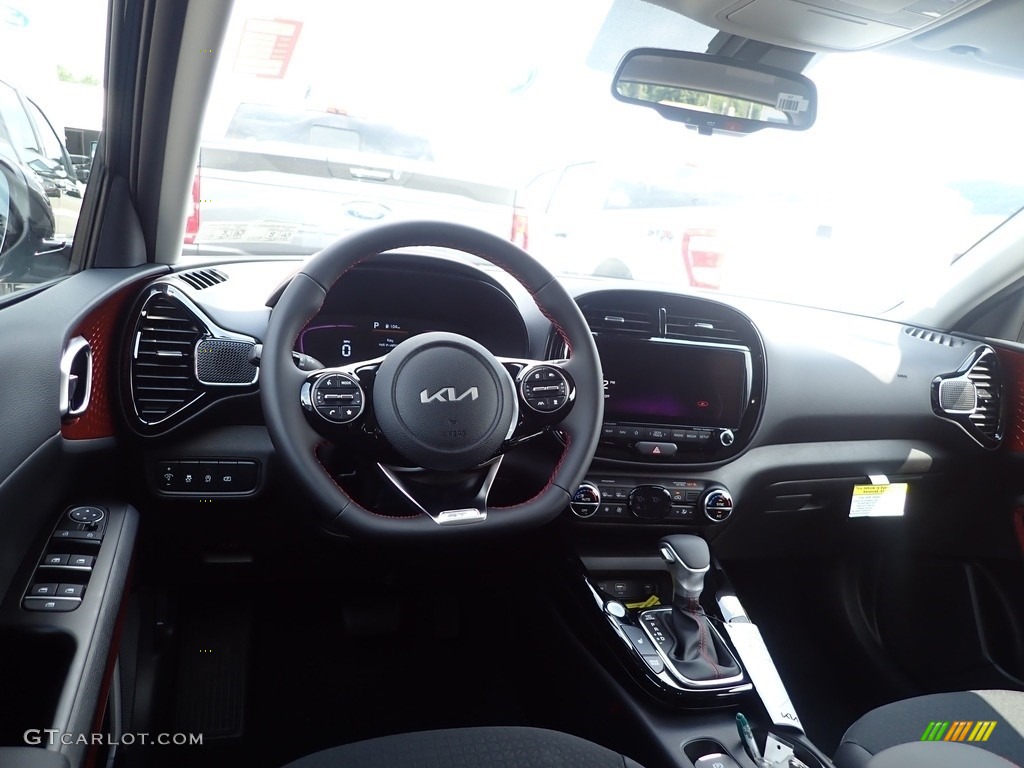 2023 Kia Soul GT-Line Black Dashboard Photo #144687543