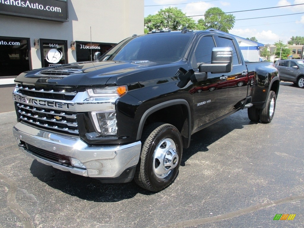 2022 Silverado 3500HD LTZ Crew Cab 4x4 - Black / Jet Black photo #2