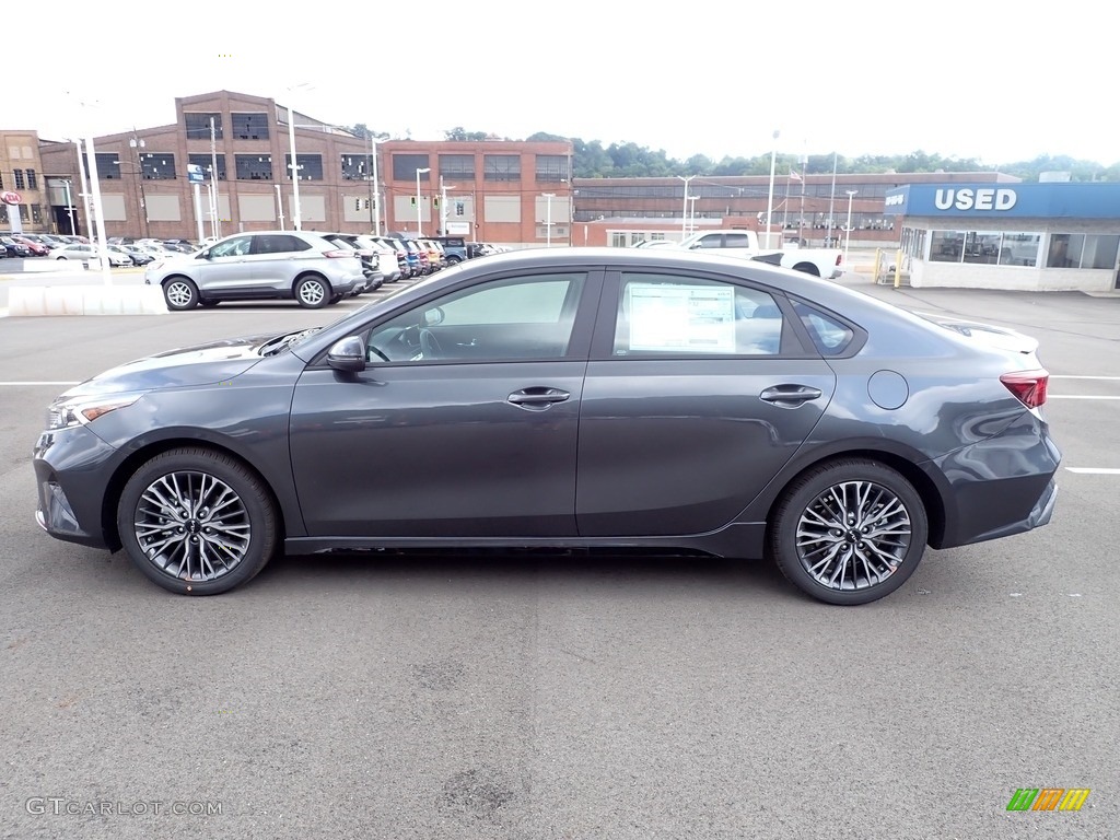 Gravity Gray 2023 Kia Forte GT-Line Exterior Photo #144687837