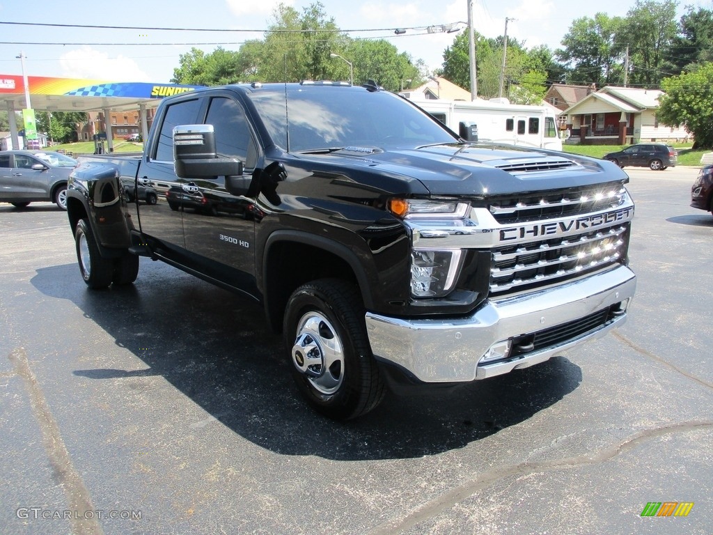 2022 Silverado 3500HD LTZ Crew Cab 4x4 - Black / Jet Black photo #5