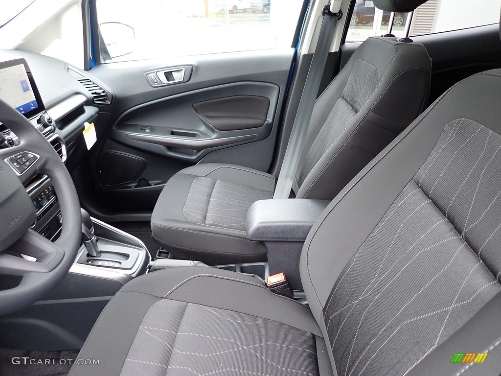 Black Interior 2022 Ford EcoSport SE 4WD Photo #144688011