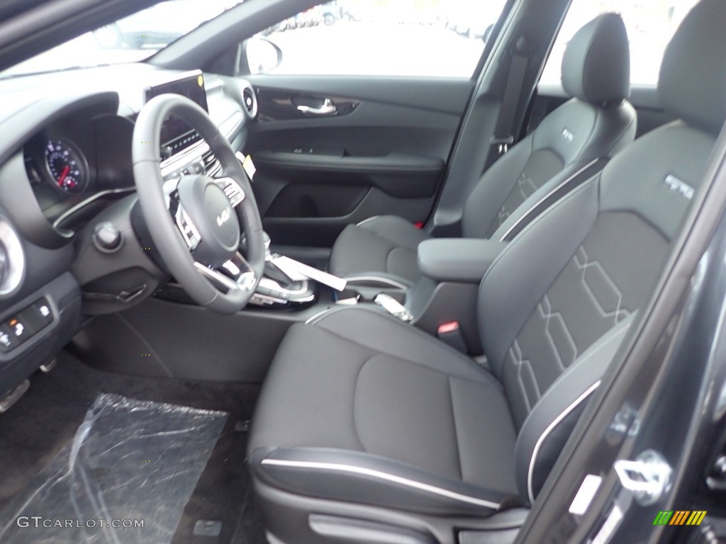 Gray Interior 2023 Kia Forte GT-Line Photo #144688047