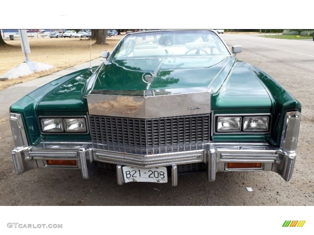 Greenbriar Firemist 1976 Cadillac Eldorado Convertible Exterior Photo #144689190