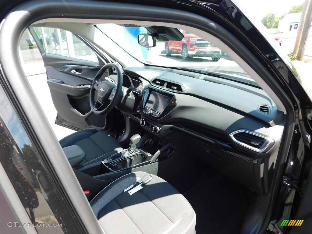 Jet Black Interior 2023 Chevrolet TrailBlazer LT AWD Photo #144689535