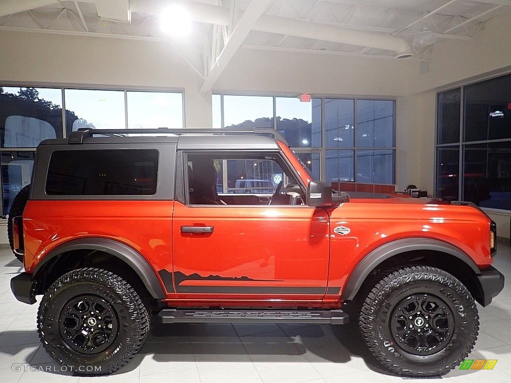 Hot Pepper Red Metallic 2022 Ford Bronco Wildtrak 4x4 2-Door Exterior Photo #144690060