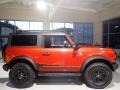 Hot Pepper Red Metallic 2022 Ford Bronco Wildtrak 4x4 2-Door