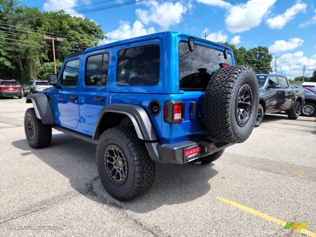 Hydro Blue Pearl 2022 Jeep Wrangler Unlimited High Tide 4x4 Exterior Photo #144690174