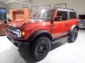 Hot Pepper Red Metallic 2022 Ford Bronco Wildtrak 4x4 2-Door Exterior