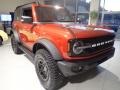 Hot Pepper Red Metallic 2022 Ford Bronco Wildtrak 4x4 2-Door Exterior