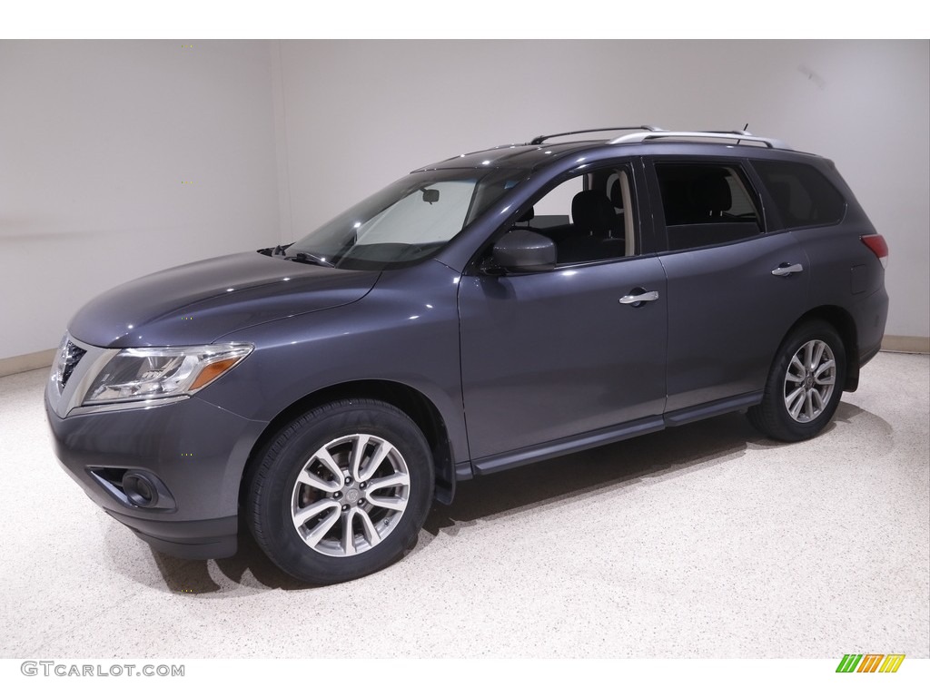 2014 Pathfinder SV AWD - Dark Slate / Charcoal photo #3