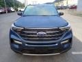 2020 Blue Metallic Ford Explorer XLT 4WD  photo #8