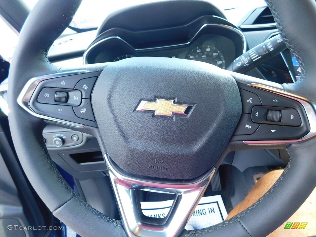 2023 Chevrolet TrailBlazer ACTIV AWD Jet Black Steering Wheel Photo #144691263