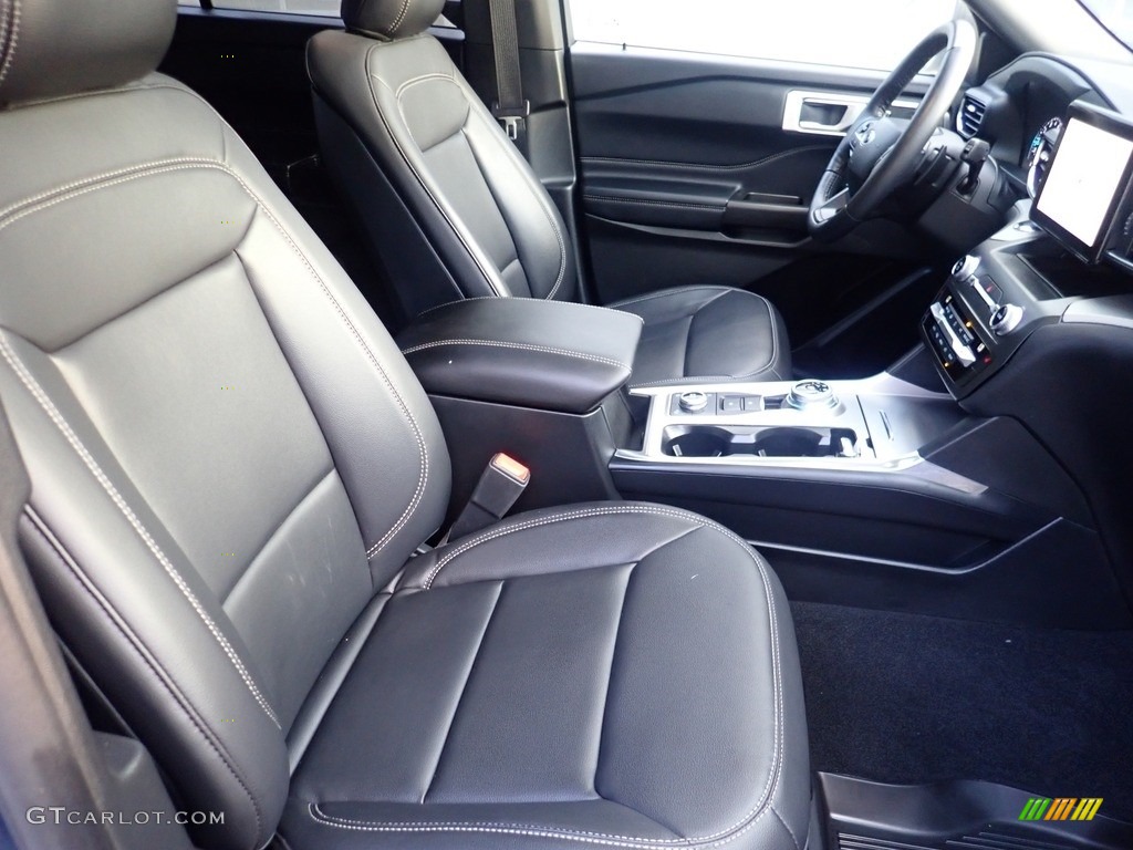 2020 Explorer XLT 4WD - Blue Metallic / Ebony photo #11