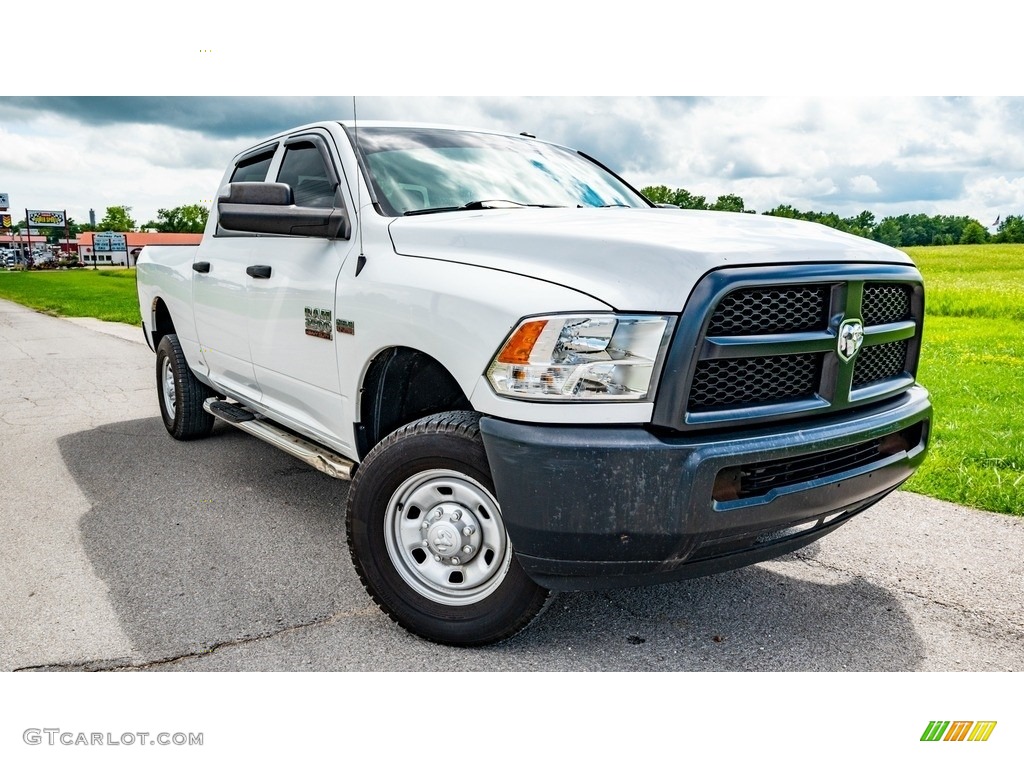 Bright White 2016 Ram 2500 Tradesman Crew Cab 4x4 Exterior Photo #144691845