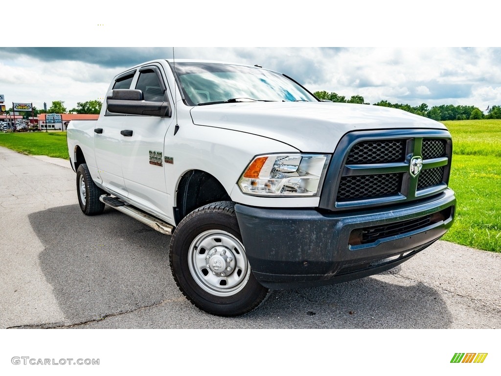 2016 2500 Tradesman Crew Cab 4x4 - Bright White / Black/Diesel Gray photo #1