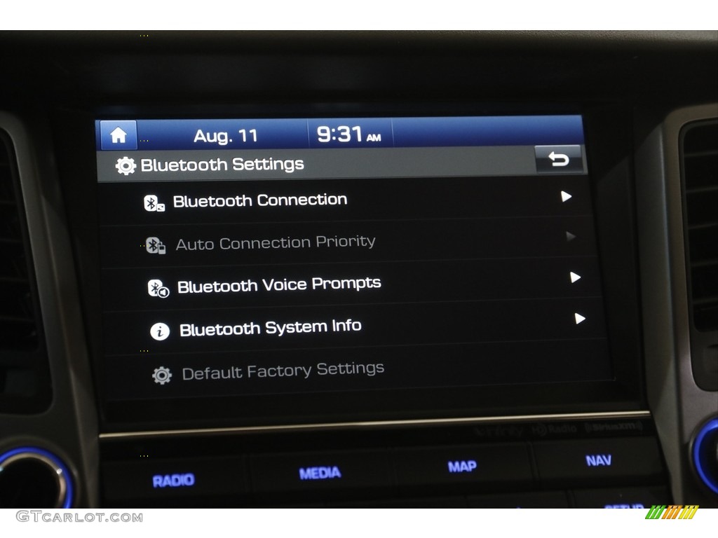 2018 Hyundai Tucson SEL Controls Photo #144692202