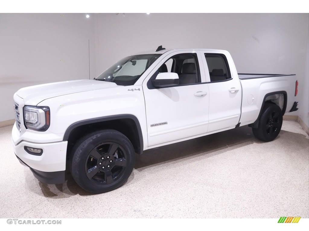2019 Sierra 1500 Limited Elevation Double Cab 4WD - Summit White / Jet Black/Dark Ash photo #3