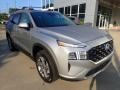 Shimmering Silver Pearl - Santa Fe SEL AWD Photo No. 9