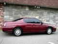2001 Dark Carmine Red Metallic Chevrolet Monte Carlo LS  photo #3