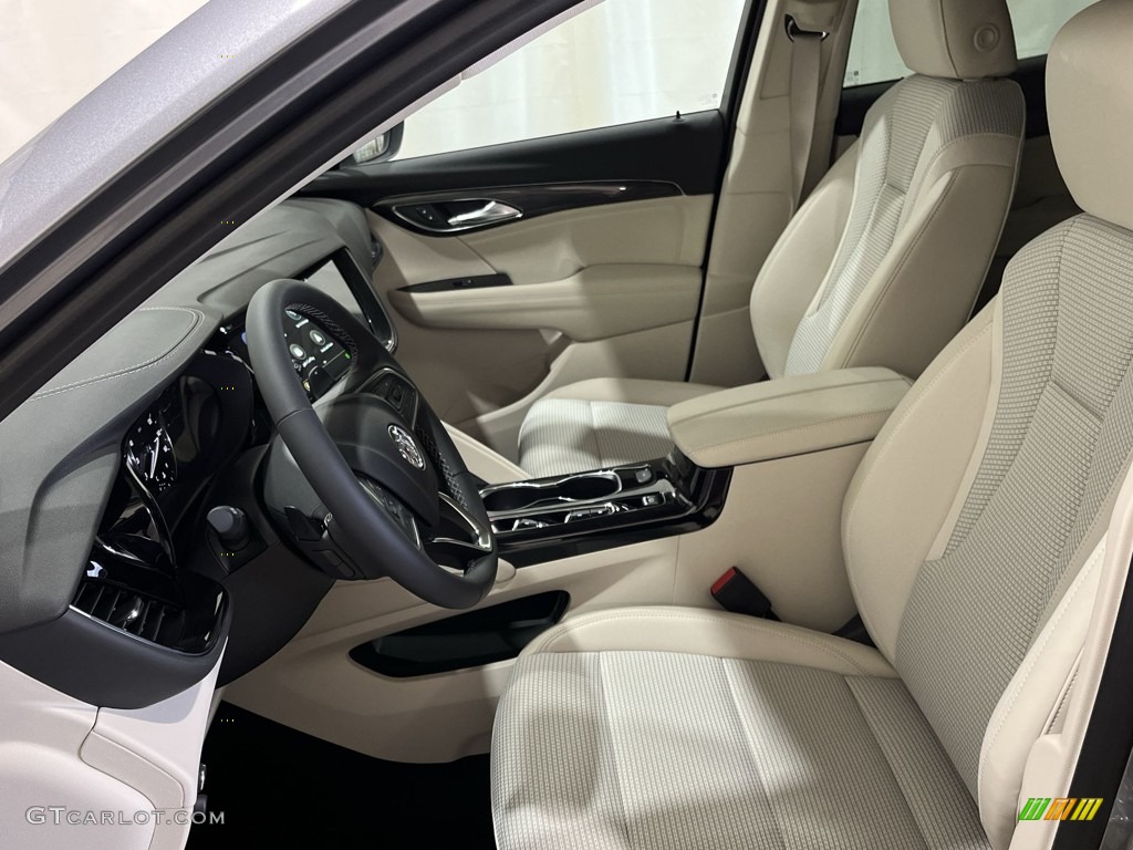 Whisper Beige w/Ebony Accents Interior 2022 Buick Envision Preferred AWD Photo #144693189