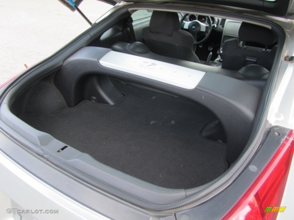 2003 350Z Enthusiast Coupe - Chrome Silver / Carbon Black photo #22