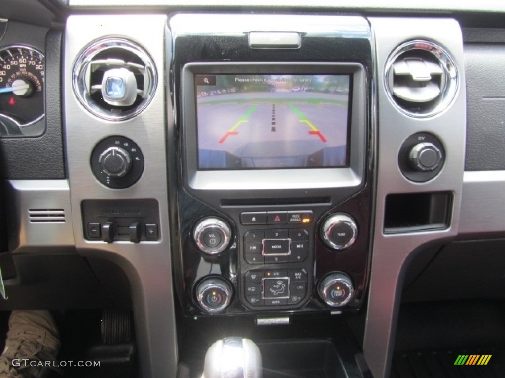 2013 F150 Limited SuperCrew 4x4 - Tuxedo Black Metallic / FX Sport Appearance Black/Red photo #16