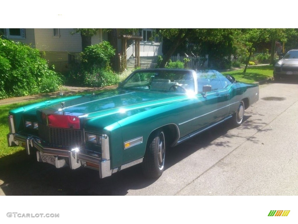 Greenbriar Firemist 1976 Cadillac Eldorado Convertible Exterior Photo #144693708