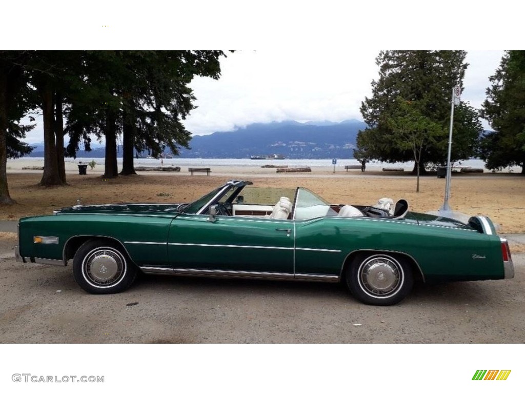 Greenbriar Firemist 1976 Cadillac Eldorado Convertible Exterior Photo #144693723