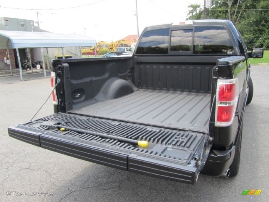 2013 F150 Limited SuperCrew 4x4 - Tuxedo Black Metallic / FX Sport Appearance Black/Red photo #21