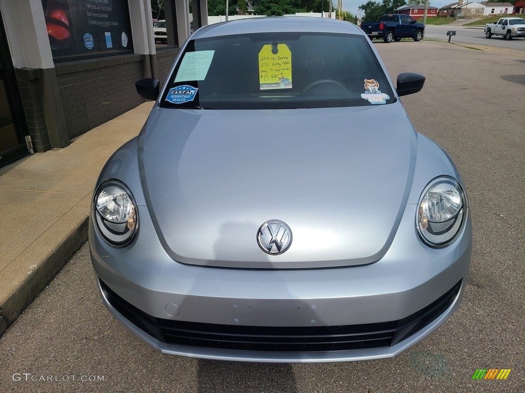 2014 Beetle 2.5L - Reflex Silver Metallic / Titan Black photo #16