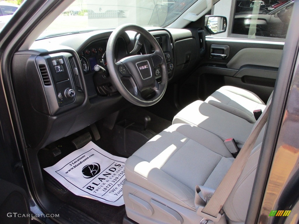 2015 Sierra 1500 Regular Cab 4x4 - Iridium Metallic / Jet Black/Dark Ash photo #6