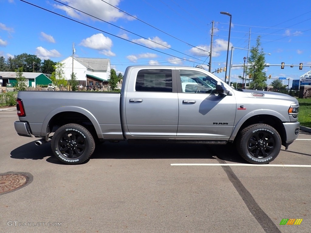 Billet Silver Metallic 2022 Ram 2500 Laramie Crew Cab 4x4 Exterior Photo #144694536