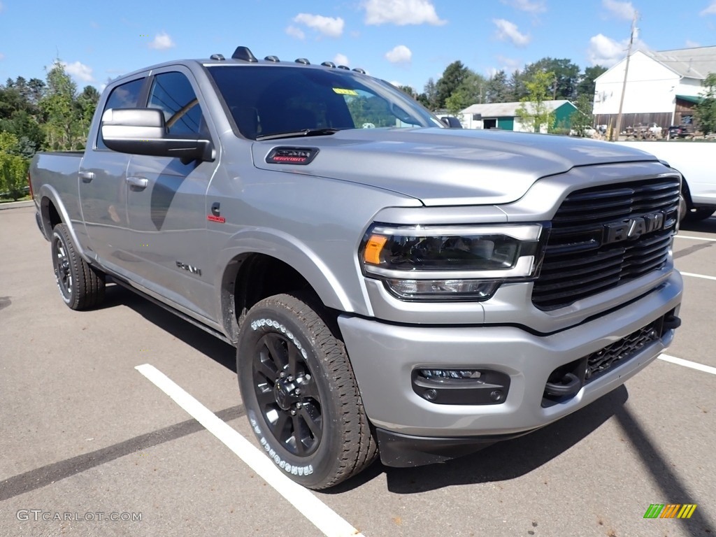 Billet Silver Metallic 2022 Ram 2500 Laramie Crew Cab 4x4 Exterior Photo #144694548