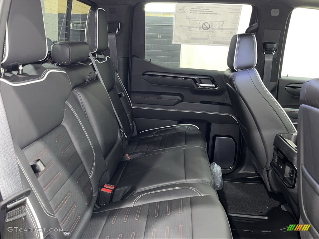 2022 GMC Sierra 1500 AT4 Crew Cab 4WD Rear Seat Photo #144695379