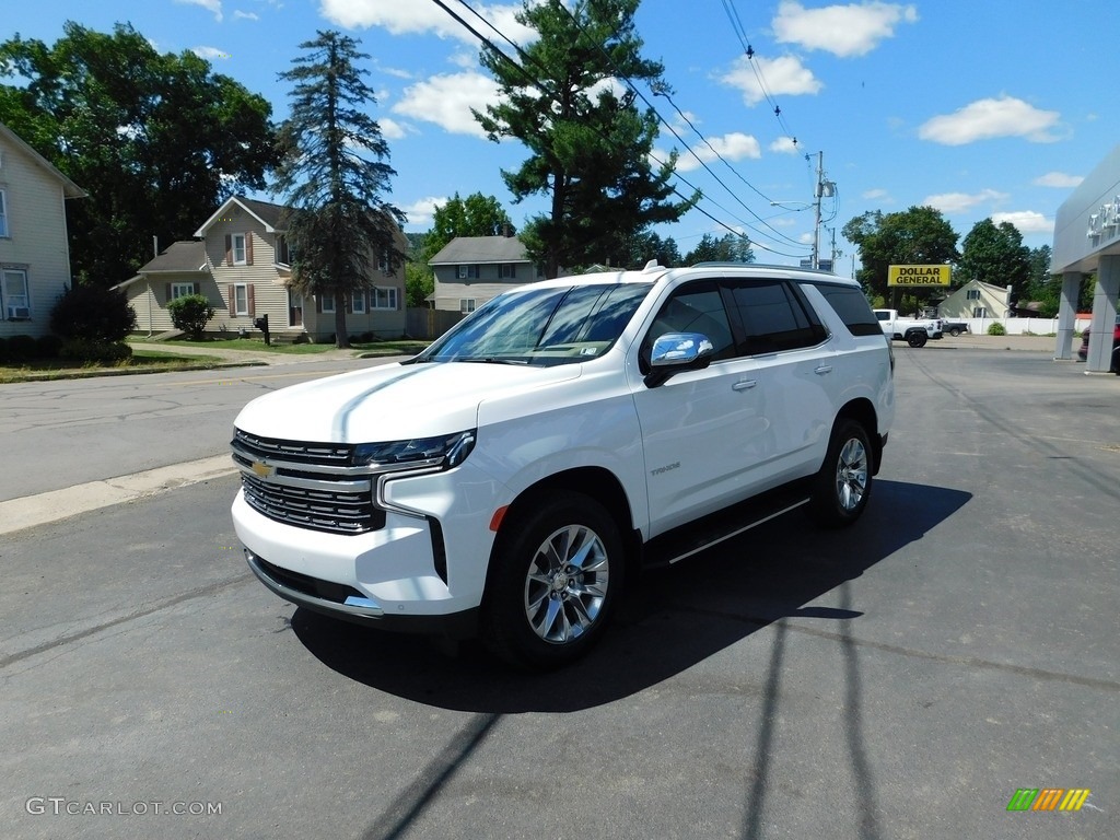 Summit White 2023 Chevrolet Tahoe Premier 4WD Exterior Photo #144695616