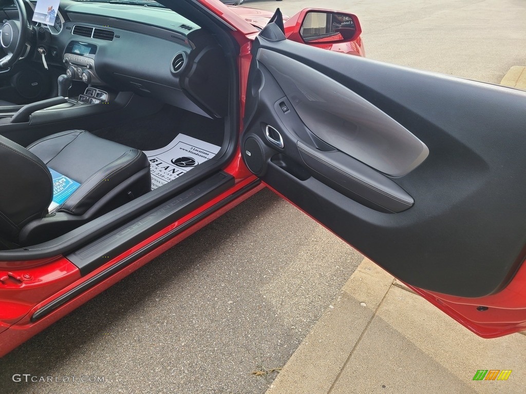 2011 Camaro LT Convertible - Victory Red / Black photo #34