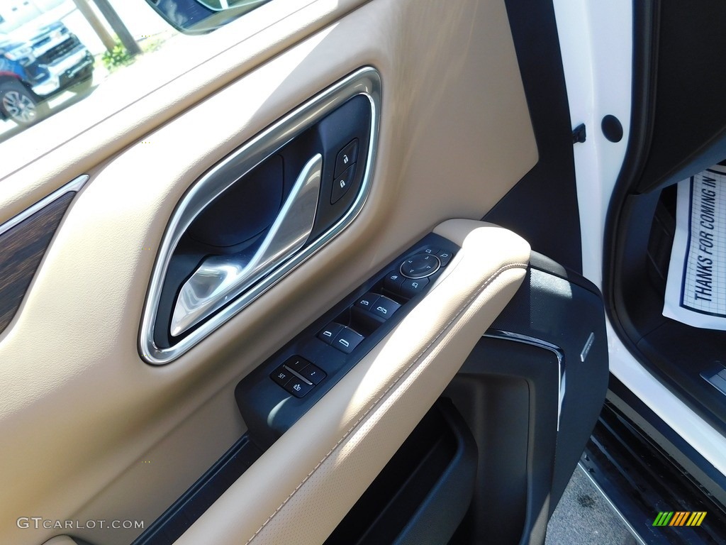 2023 Chevrolet Tahoe Premier 4WD Jet Black/Maple Sugar Door Panel Photo #144695739