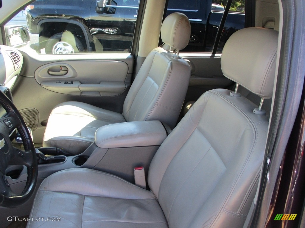 Light Gray Interior 2008 Chevrolet TrailBlazer LT 4x4 Photo #144695820