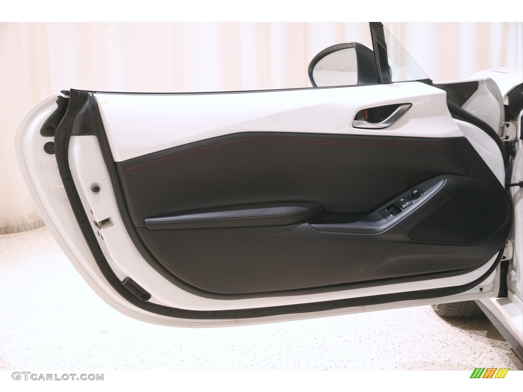 2019 Mazda MX-5 Miata RF Grand Touring Black Door Panel Photo #144696228