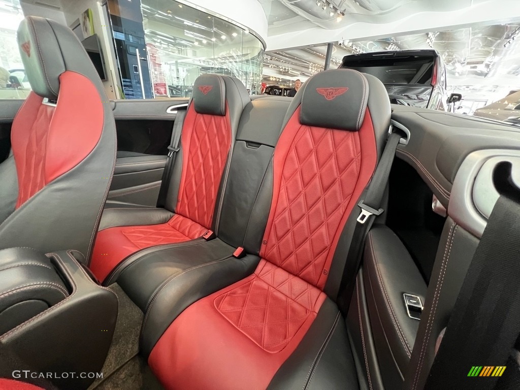 2014 Bentley Continental GT Speed Rear Seat Photos