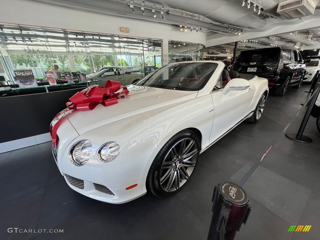 2014 Continental GT Speed - Glacier White / Hotspur photo #11