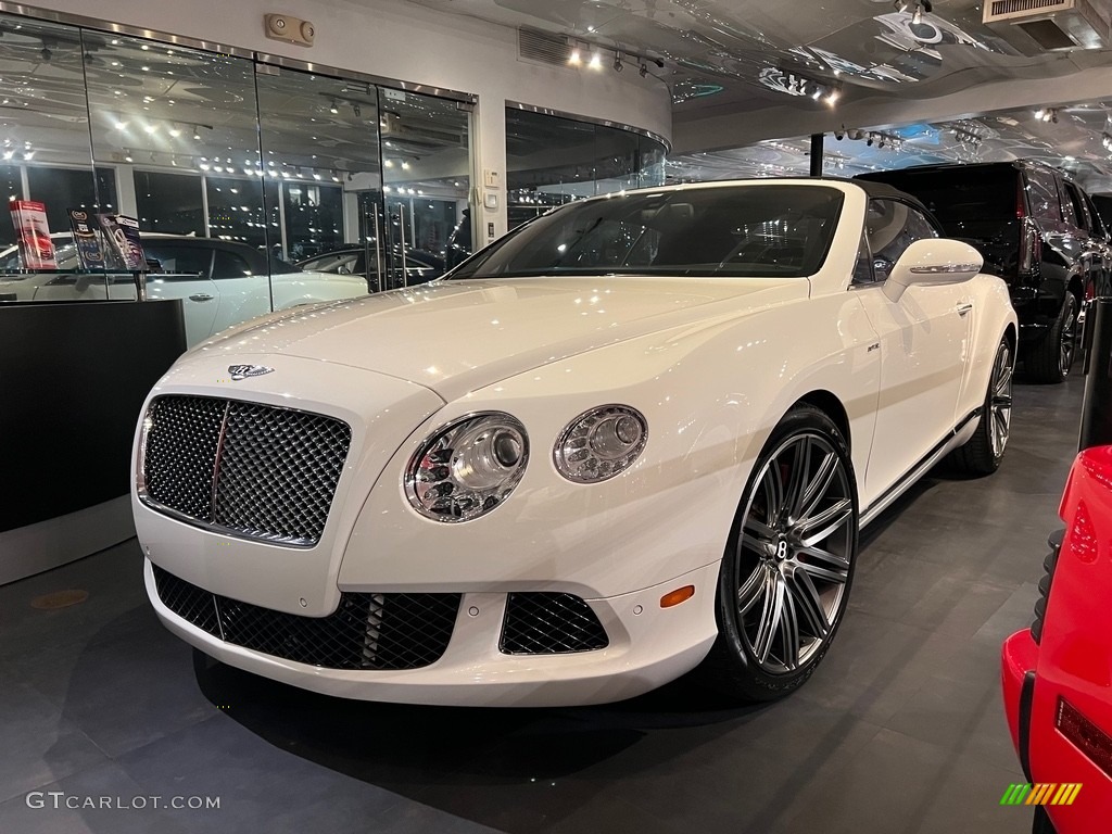 Glacier White 2014 Bentley Continental GT Speed Exterior Photo #144696522