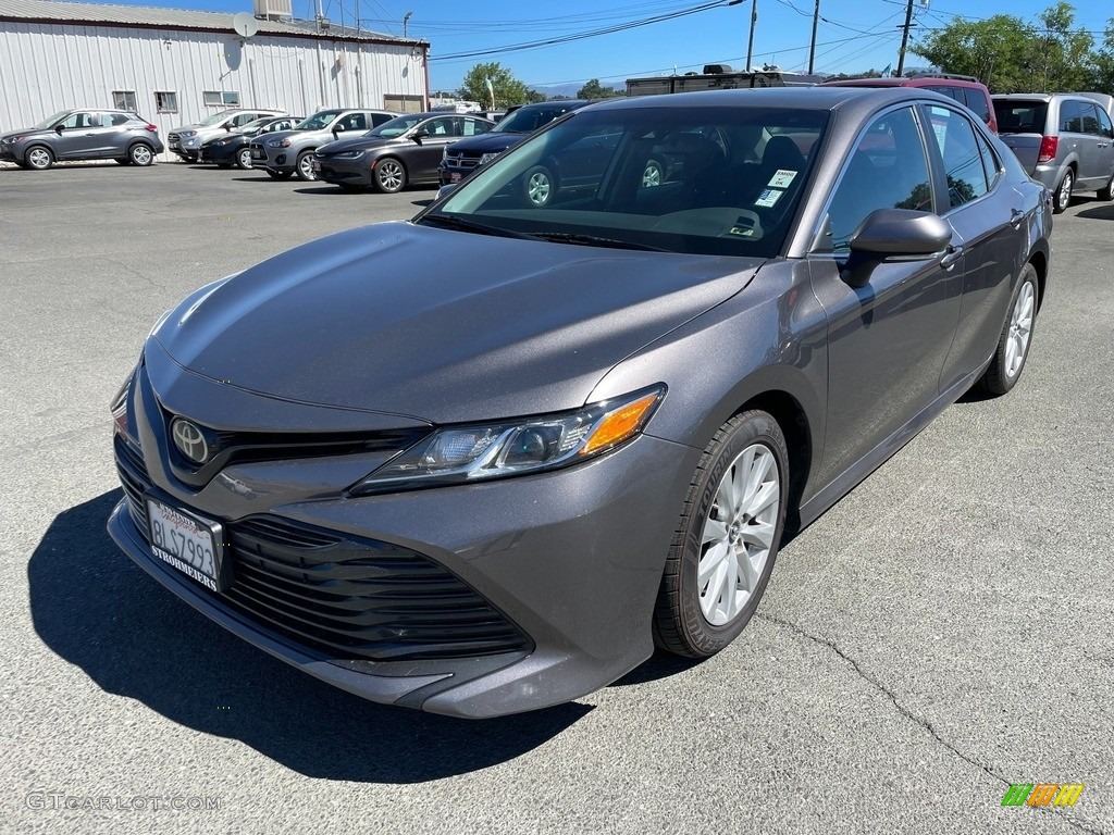 2019 Camry LE - Predawn Gray Mica / Ash photo #1