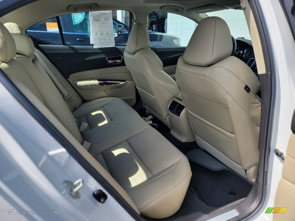 2020 Acura TLX Sedan Rear Seat Photo #144696960