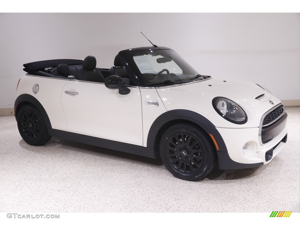 2019 Convertible Cooper S - Pepper White / Carbon Black photo #1