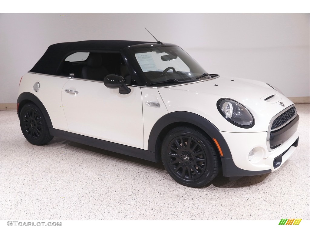 2019 Convertible Cooper S - Pepper White / Carbon Black photo #2