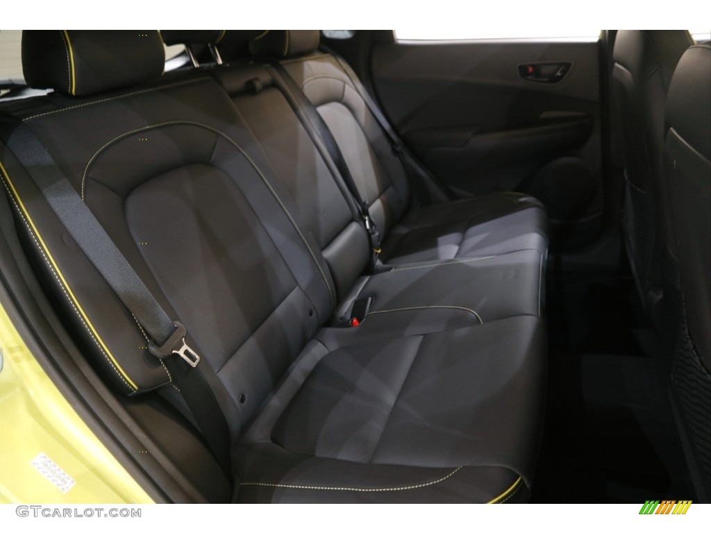 2020 Hyundai Kona Limited AWD Rear Seat Photos