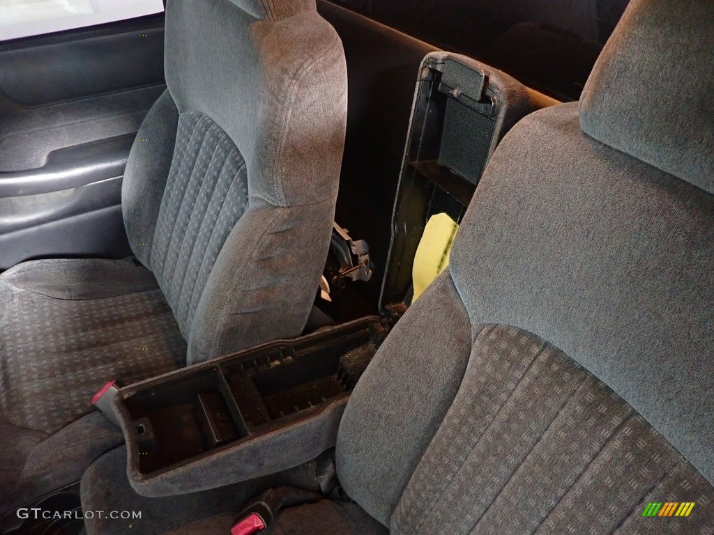 1999 S10 LS Regular Cab - Summit White / Graphite photo #23