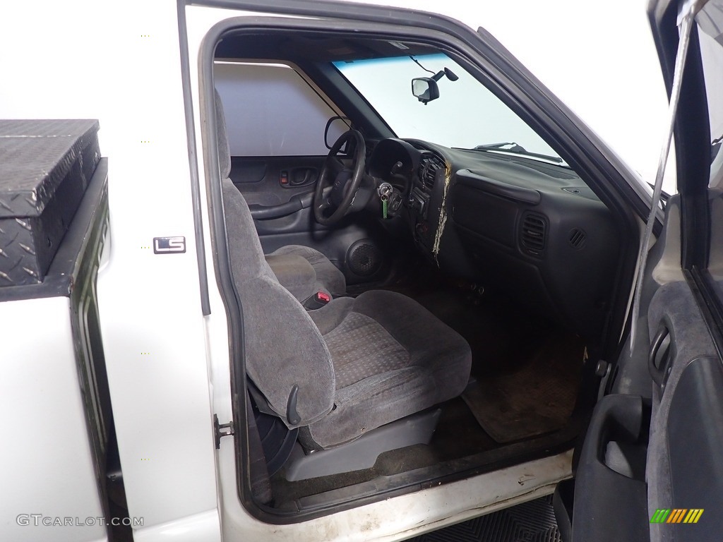 1999 S10 LS Regular Cab - Summit White / Graphite photo #25